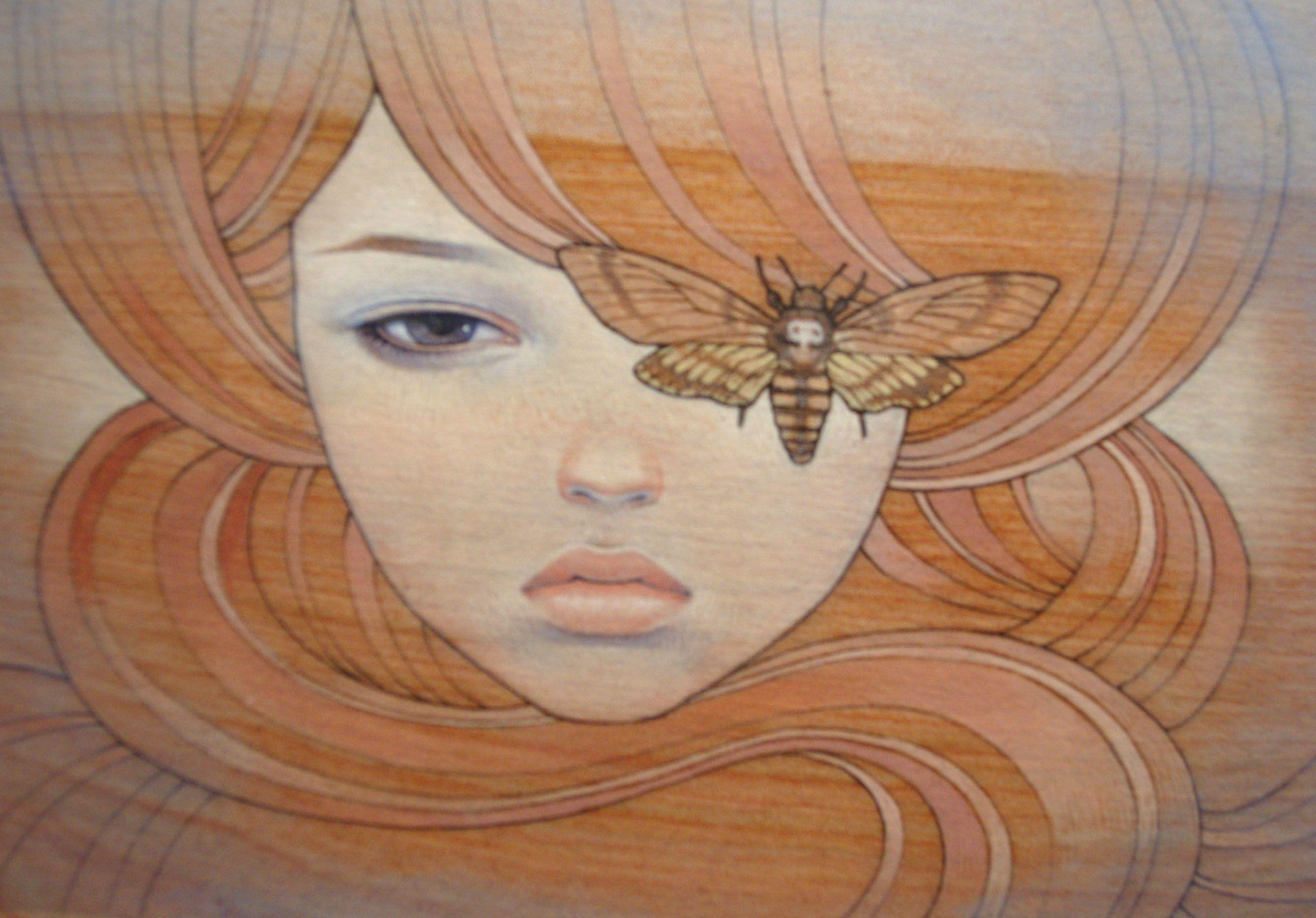 2670x1862 Audrey Kawasaki Drawing Wallpaper HD / Desktop and Mobile Background