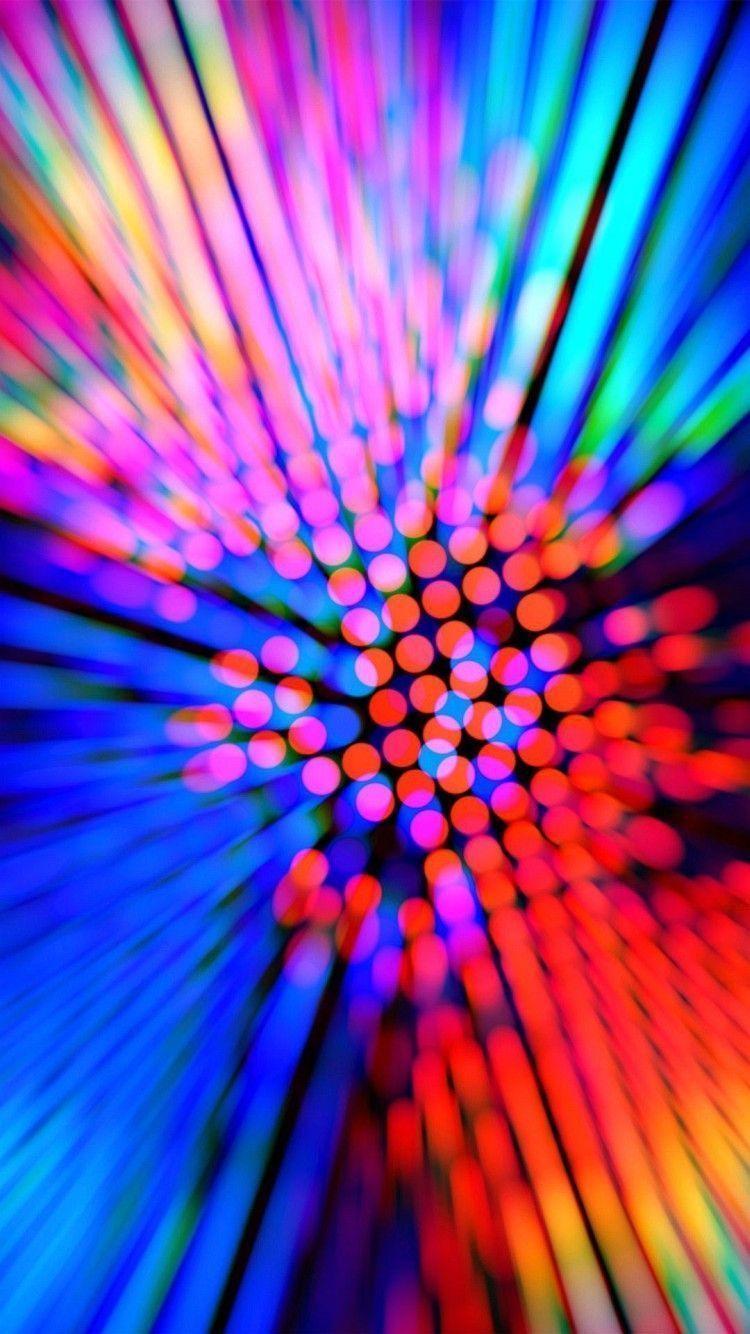 750x1334 Neon Wallpaper For IPhone