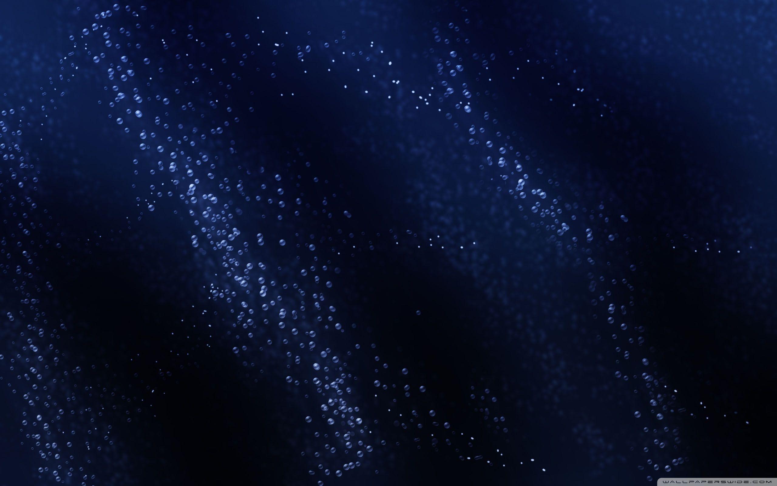 2560x1600 Dark Blue Water Bubbles Ultra HD Desktop Background Wallpaper for 4K UHD TV : Widescreen & UltraWide Desktop & Laptop : Tablet
