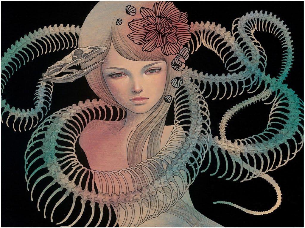 1024x768 Artist spotlight: Audrey Kawasaki Clothes Maiden Magazine