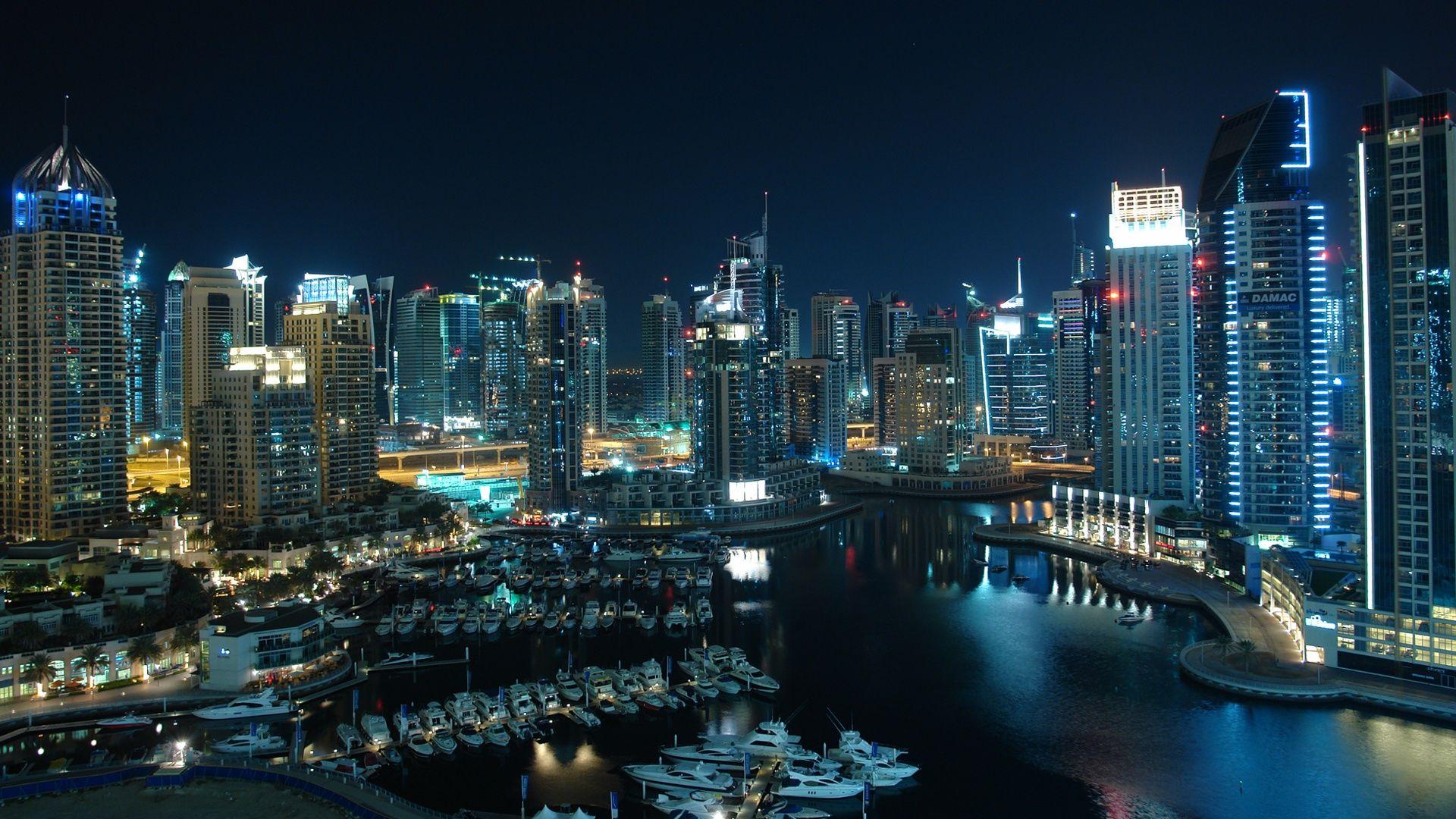 1920x1080 Full HD Wallpaper dubai marina amazing skyscrapers district dubai, Desktop Background HD 1080p