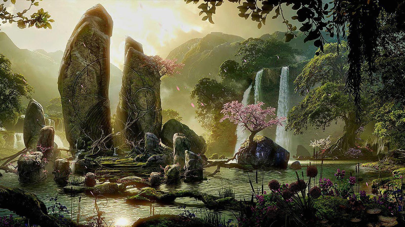 1600x900 Enchanted Forest Wallpaper Best Enchanted Forest Maleficent HD Wallpaper