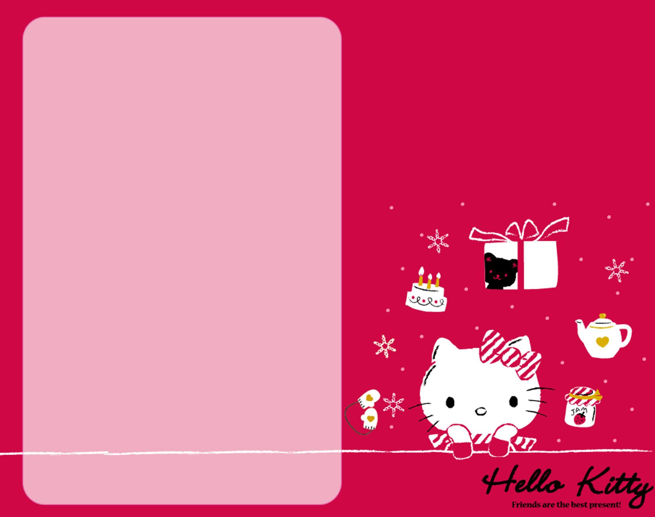 2244x1772 Hello Kitty Frame Wallpaper for Sony XPeria Z2