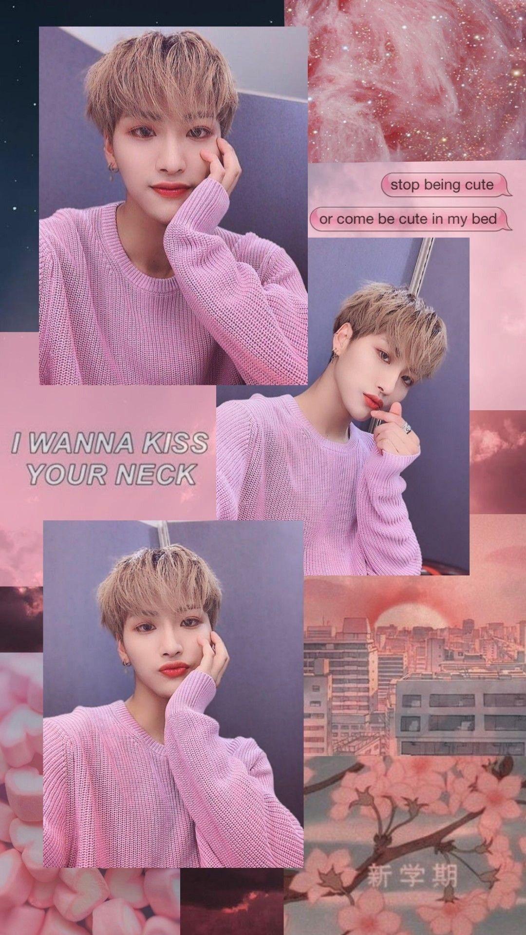 1080x1919 pinkaesthetic #parkseonghwa #aesthetic #wallpaper #seonghwa #ateez #park #pink #kpopPark Seonghwa pink aesthetic. Pink aesthetic, Pink wallpaper, Kpop wallpaper
