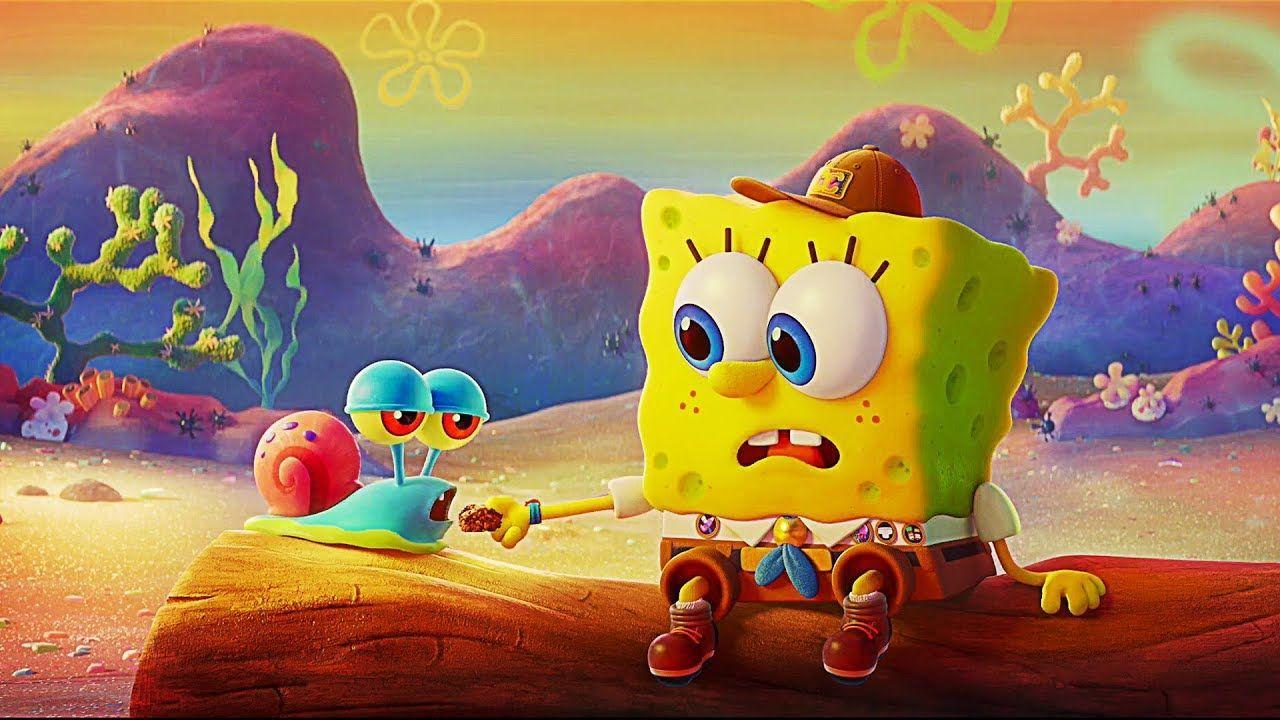 1280x720 Film Terbaru The SpongeBob Movie Sponge On The Run. Film Bios. Cartoon Wallpaper Iphone, Cartoon Wallpaper, Spongebob Wallpaper