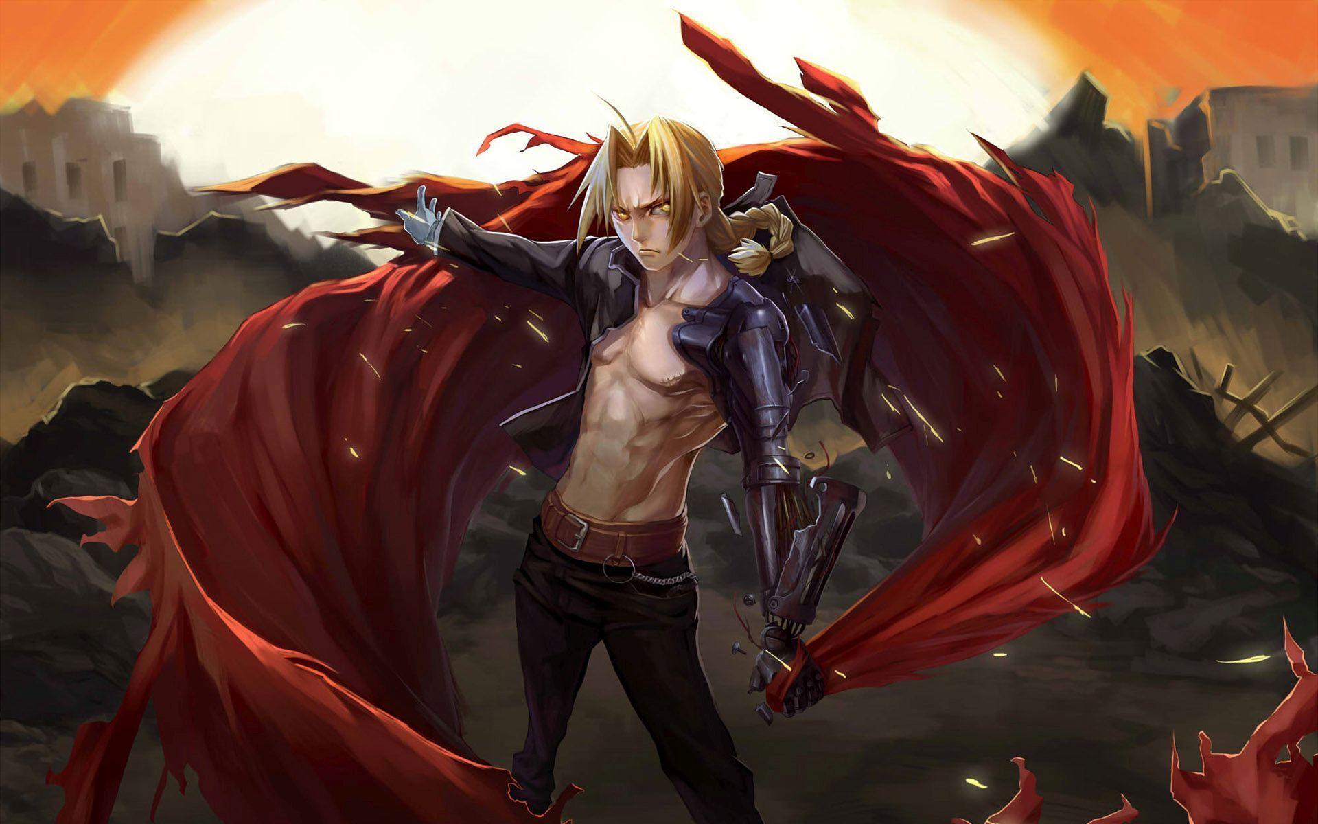 1920x1200 Edward Elric Alchemist Wallpaper