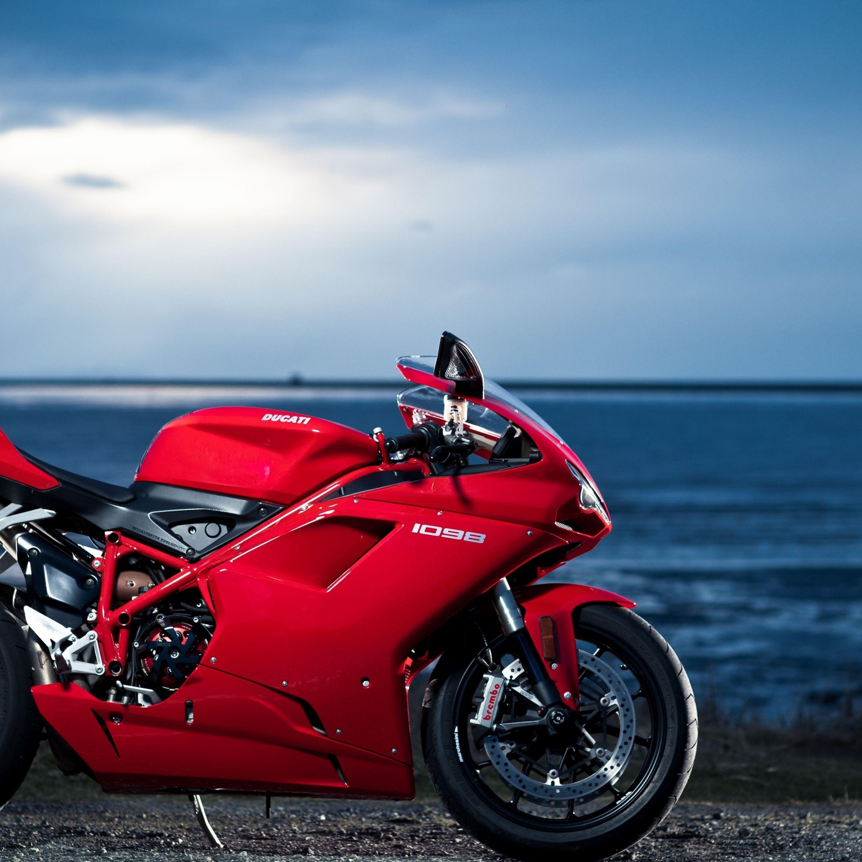 2932x2932 Ducati 1098 4K iPad Pro Retina Display HD 4k Wallpaper, Image, Background, Photo and Picture