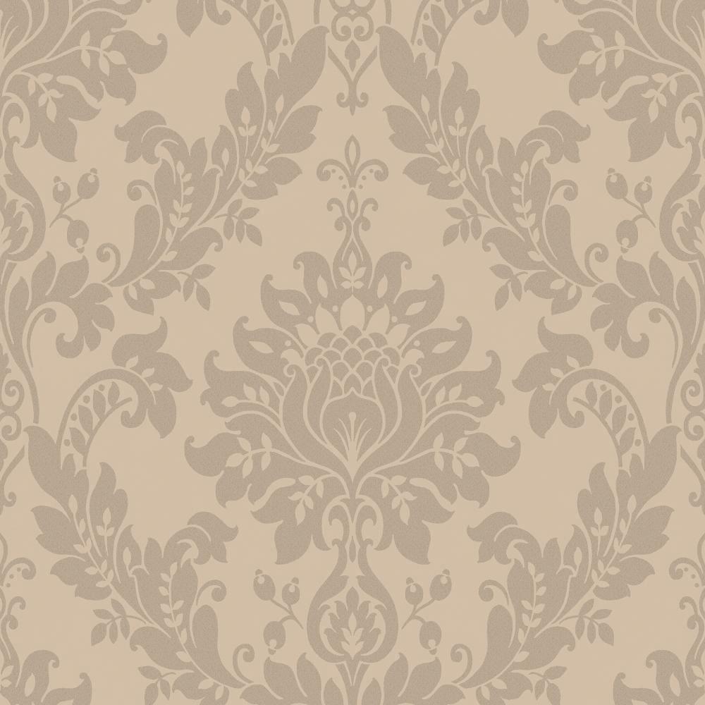 1000x1000 Holden Decor Clara Damask Pattern Wallpaper Glitter Motif Metallic Texture Vinyl