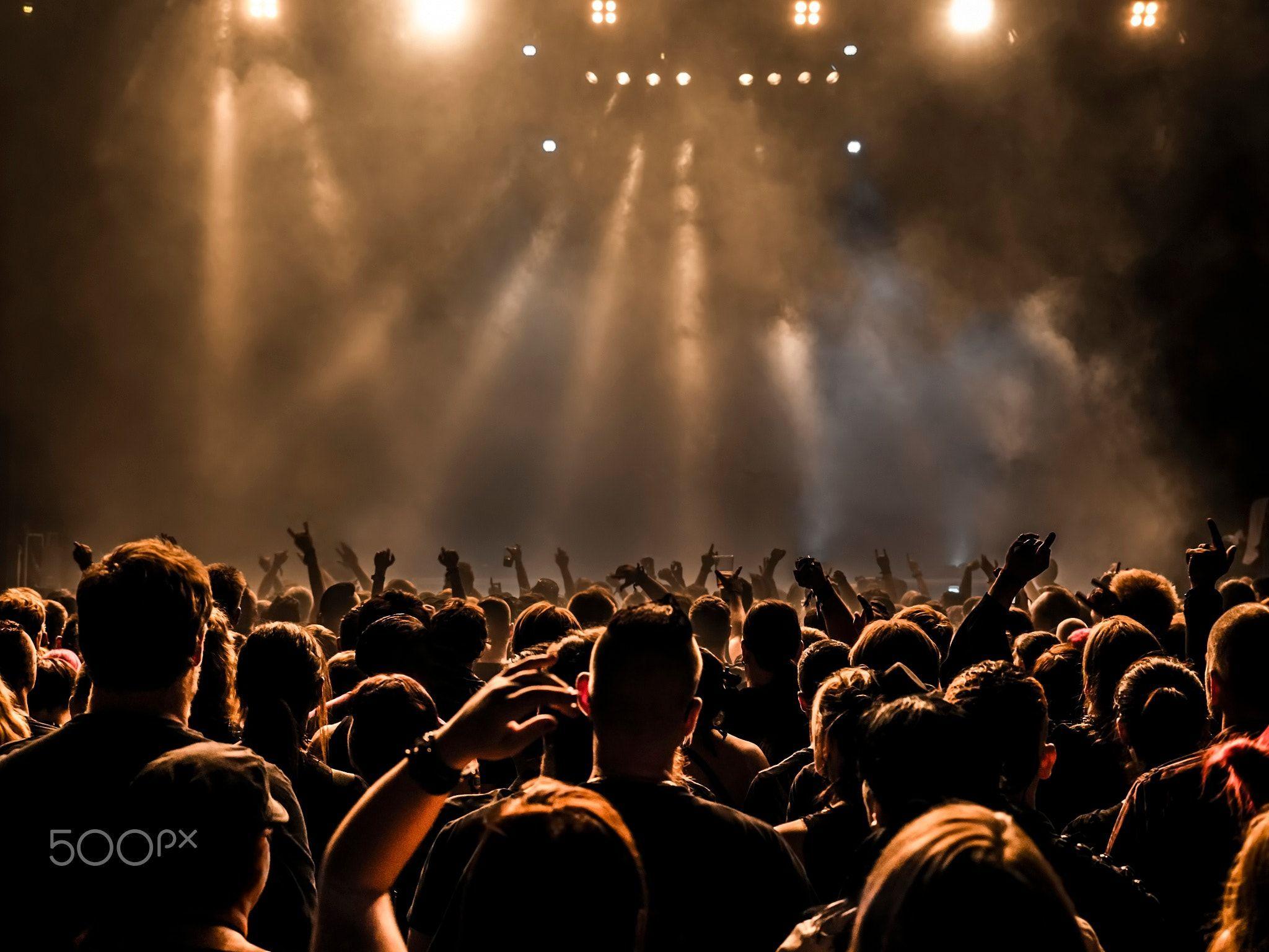 Rock Concert Crowd Tumblr