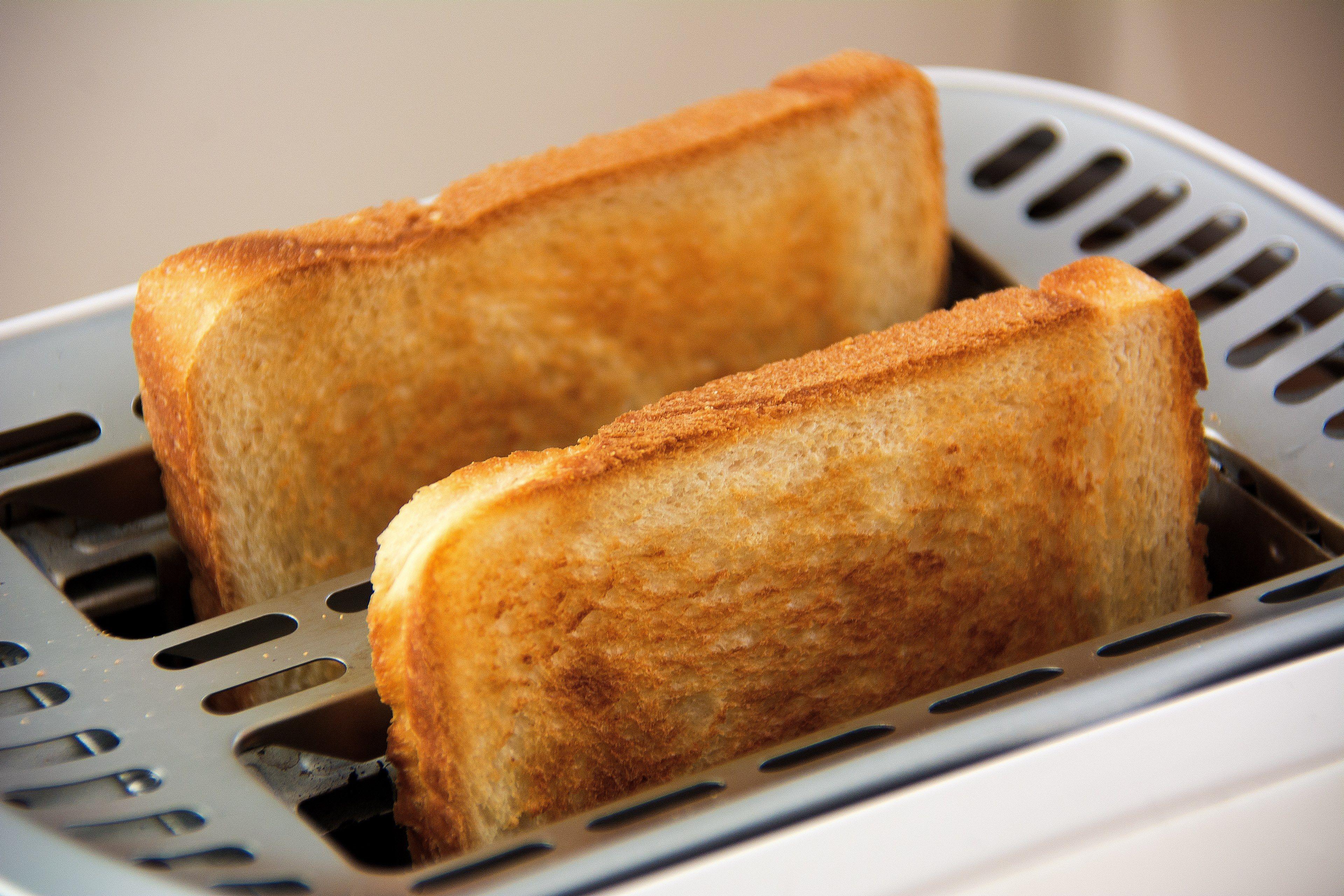 3840x2560 Wallpaper / toast toaster food white bread slices of toast eat 4k wallpaper