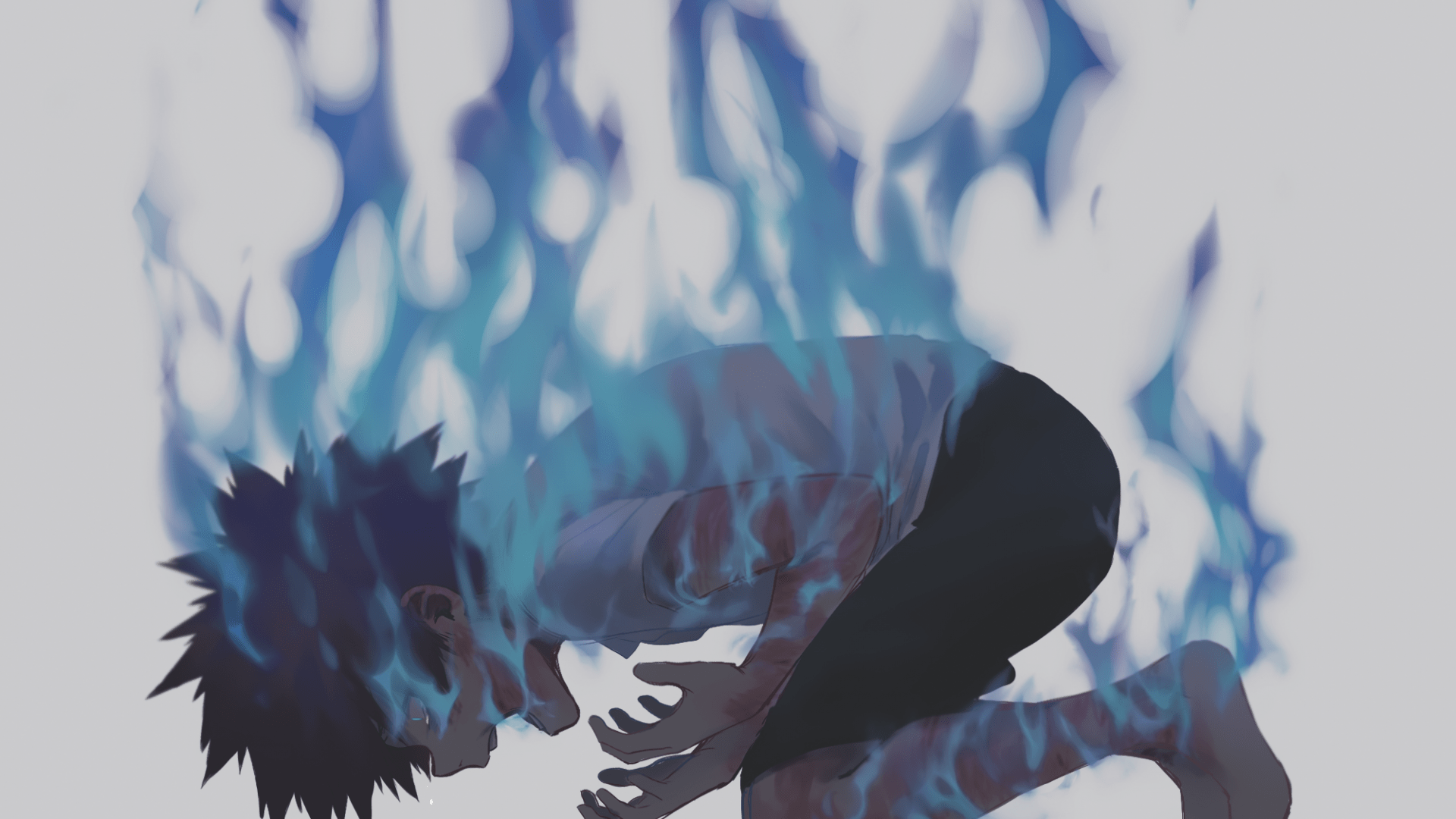 1920x1080 Download 1920x1080 Dabi, Blue Fire, Reflection, Boku No Hero Academia Wallpaper for Widescreen