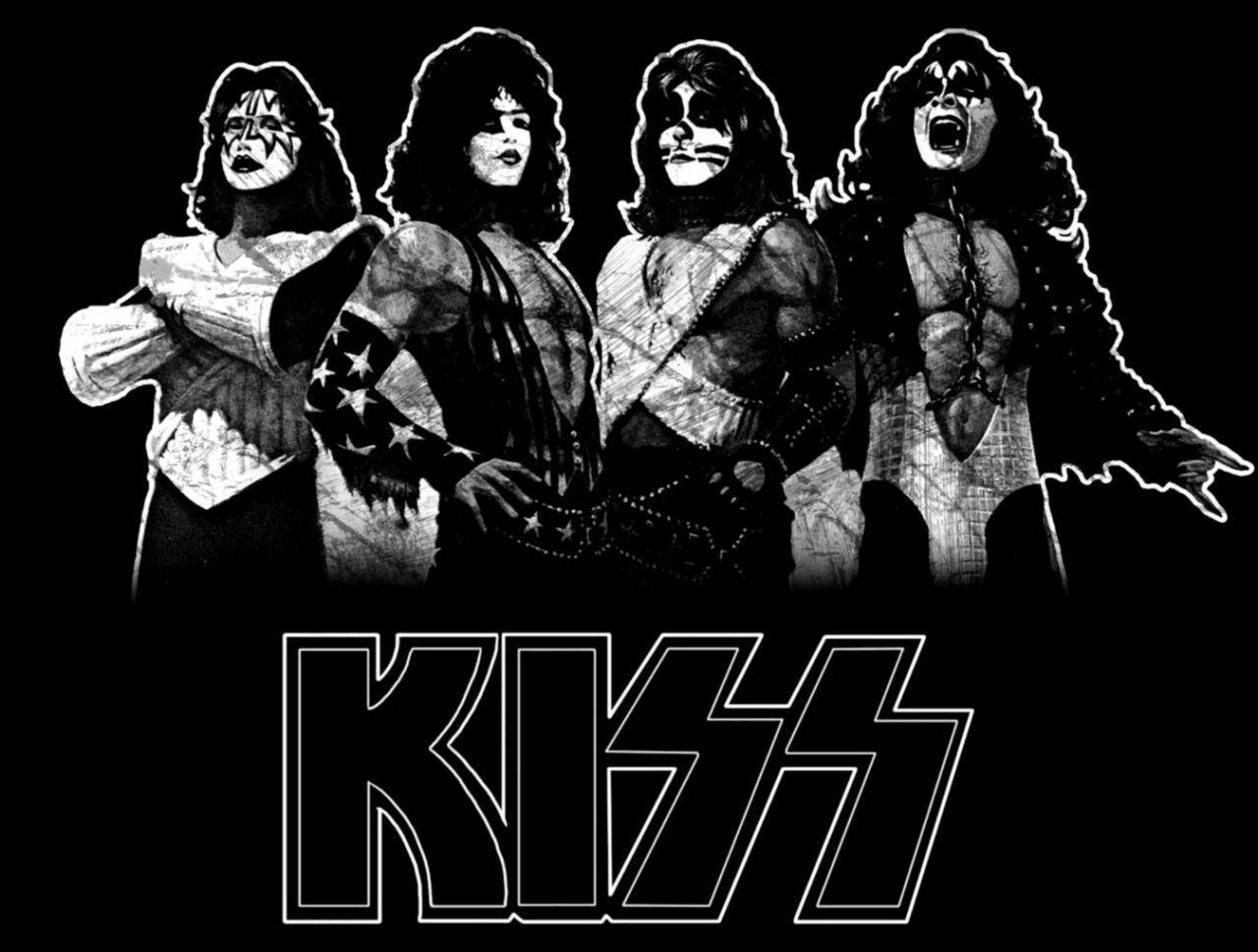 1280x969 Kiss Logo Wallpaper