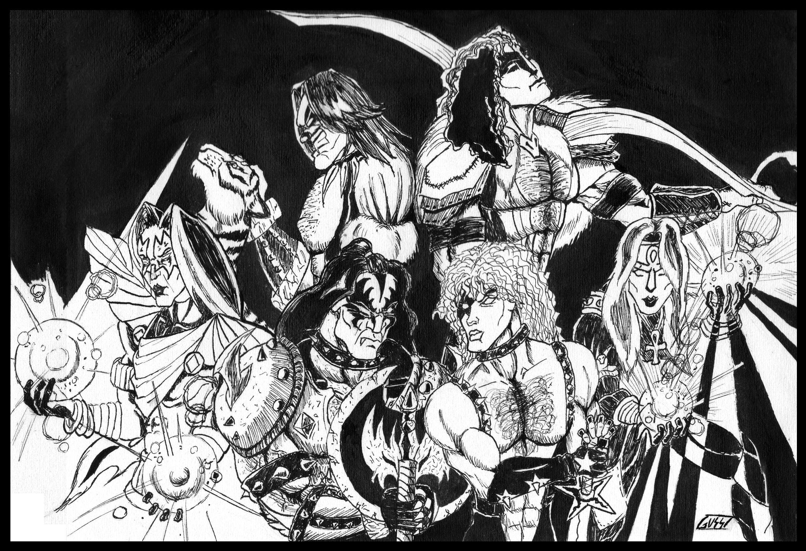3098x2116 Download 3098x2116 Kiss heavy metal rock bands wallpaper