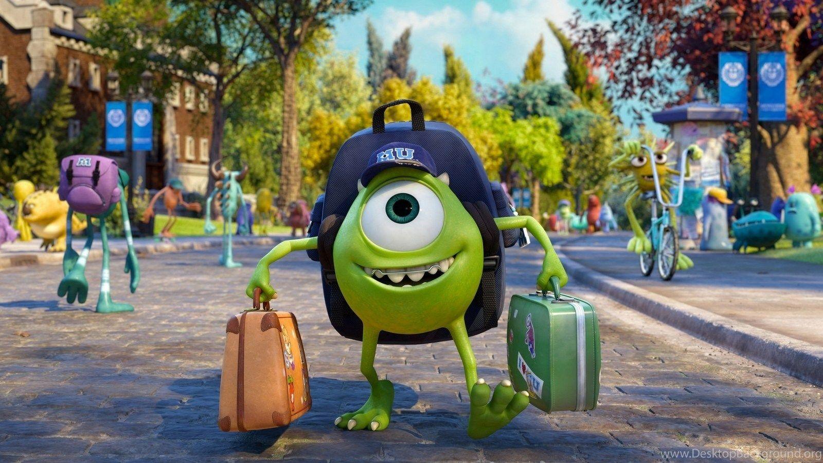 1600x900 Cartoon Movie Wallpaper Monster Inc Desktop Background