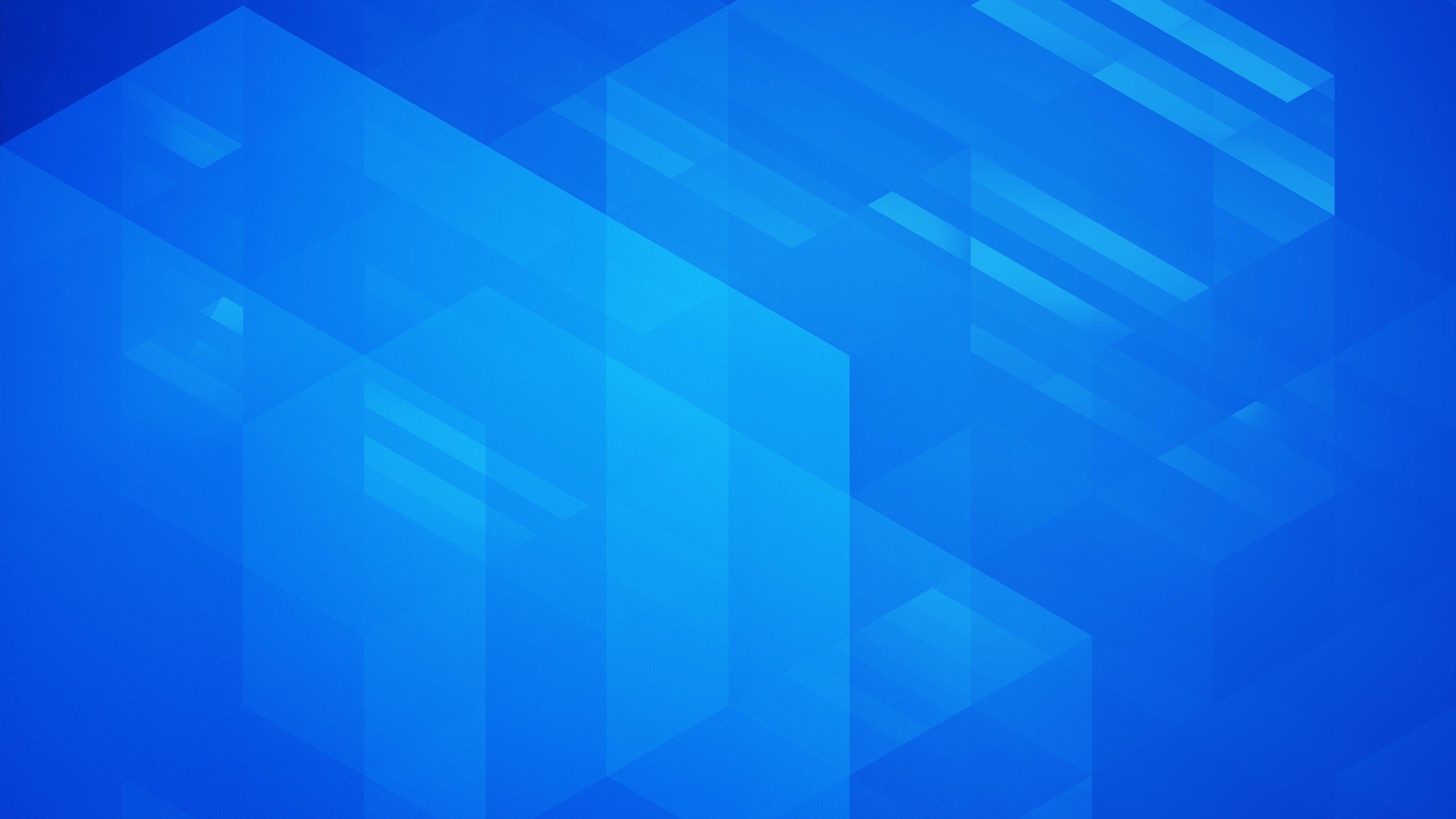 3840x2160 Download 3840x2160 Blue Background, Gradient, Geometric Shapes, Pointer Wallpaper for UHD TV