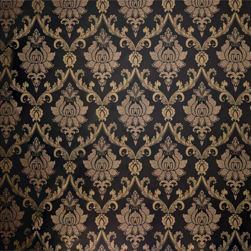AS Création Wallpaper Floral Black Cream Pink 376504