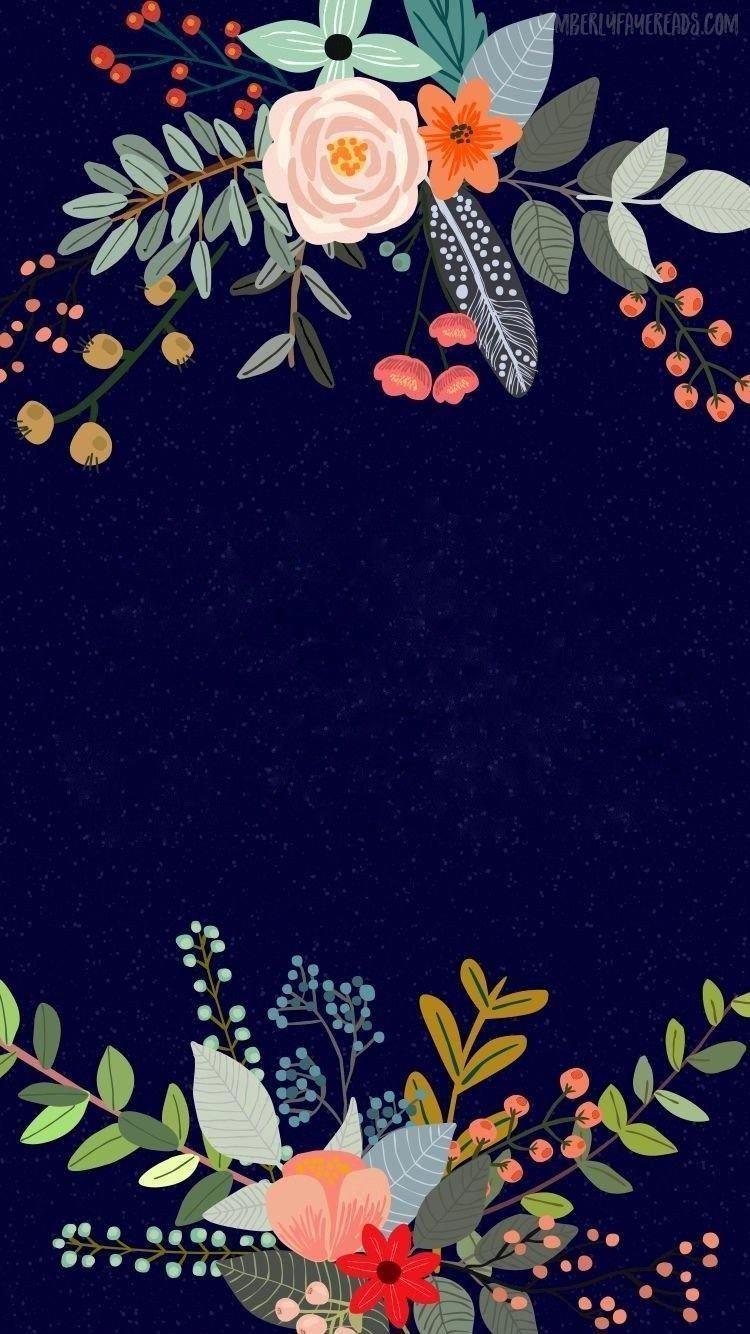 750x1334 Wallpaper. Flower phone wallpaper, Free phone wallpaper, Cellphone wallpaper