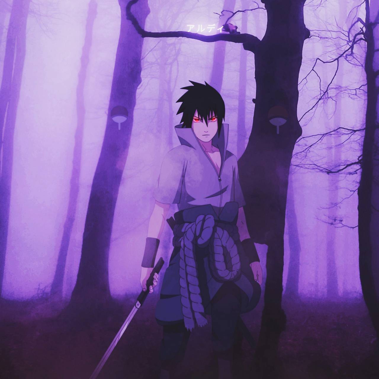 Purple Sasuke Wallpapers Top Free Purple Sasuke Backgrounds Wallpaperaccess