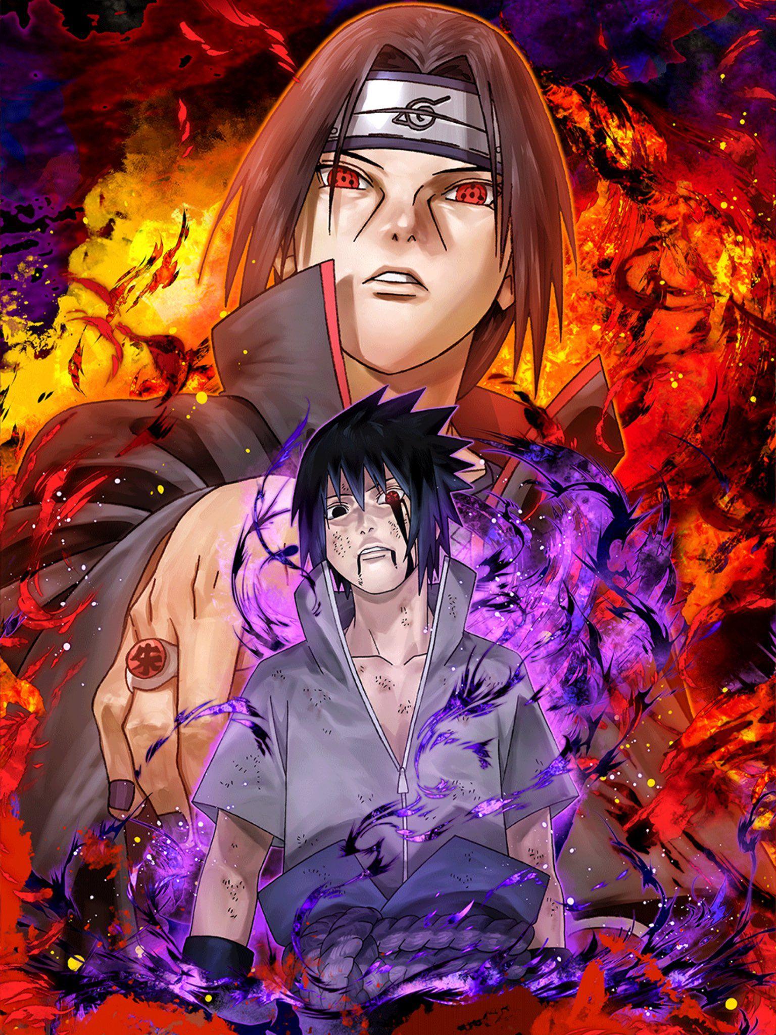 Naruto And Sasuke Live Wallpaper