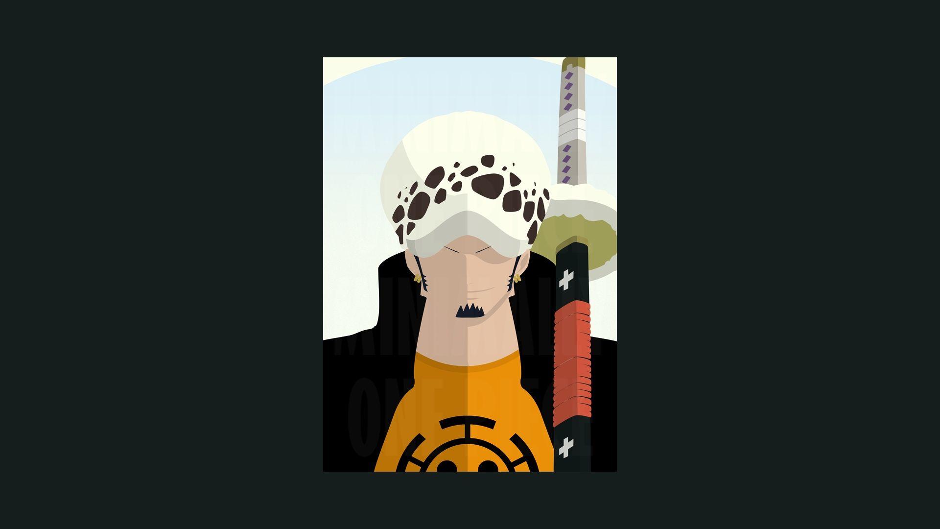 1920x1080 Desktop Wallpaper Trafalgar D. Water Law, One Piece, Anime, Minimal, HD Image, Picture, Background, Ca620d