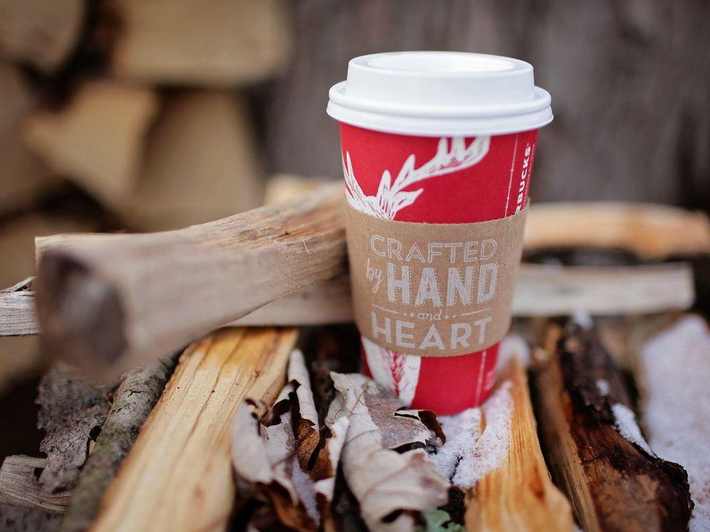1024x768 Red Disposable Cup HD Wallpaper and Background Image