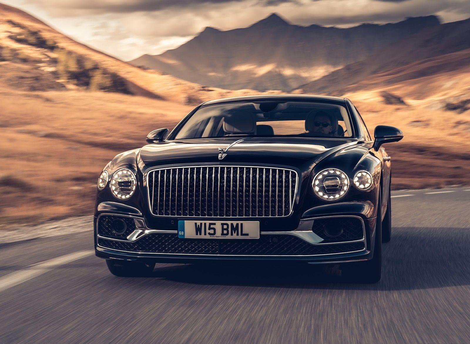 1600x1174 Bentley Flying Spur (Color: Dark Sapphire) Front Wallpaper (2)