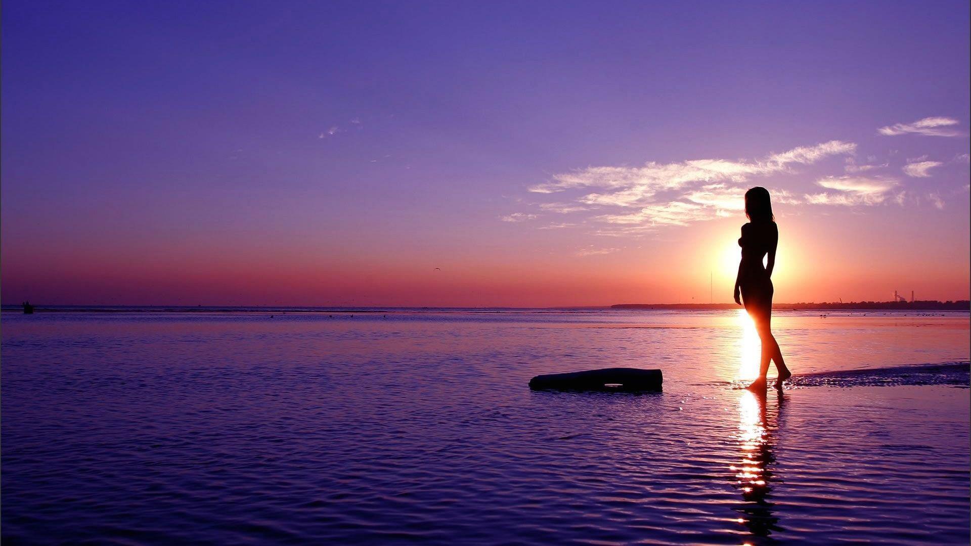 1920x1080 Sunset Silhouette wallpaperx1080