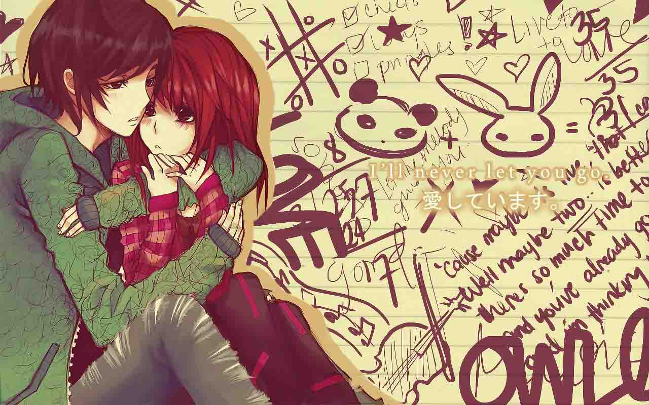 1280x800 Couples Anime Wallpaper