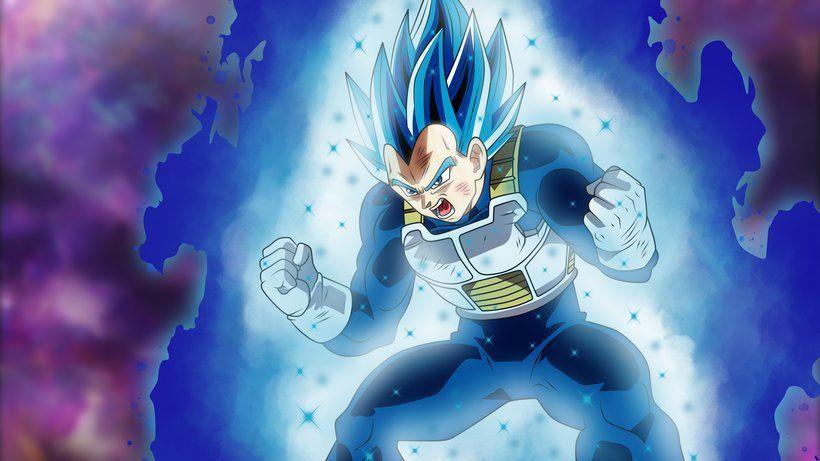 7680x4320 Vegeta Super Saiyan Blue Dragon Ball Super 8K