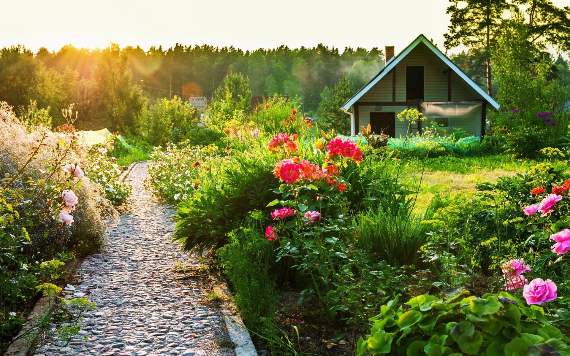 1920x1200 Country Home Wallpaper