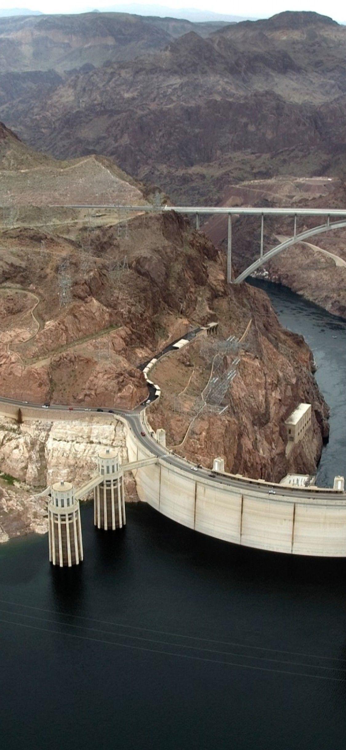 1125x2436 Hoover Dam iPhone X Wallpaper Download
