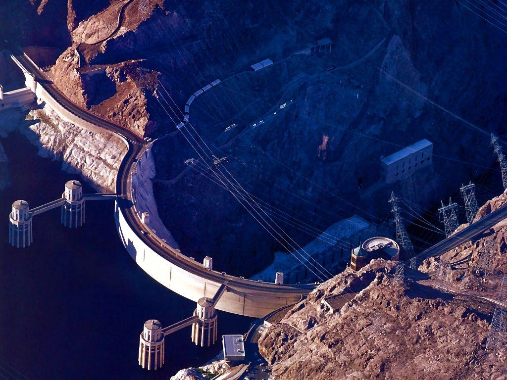 1024x768 Hoover Dam Bridge