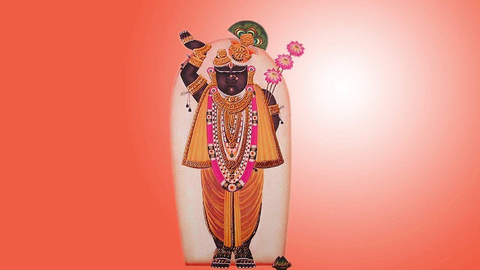 1600x900 Shrinathji Bhagwan HD Wallpaper