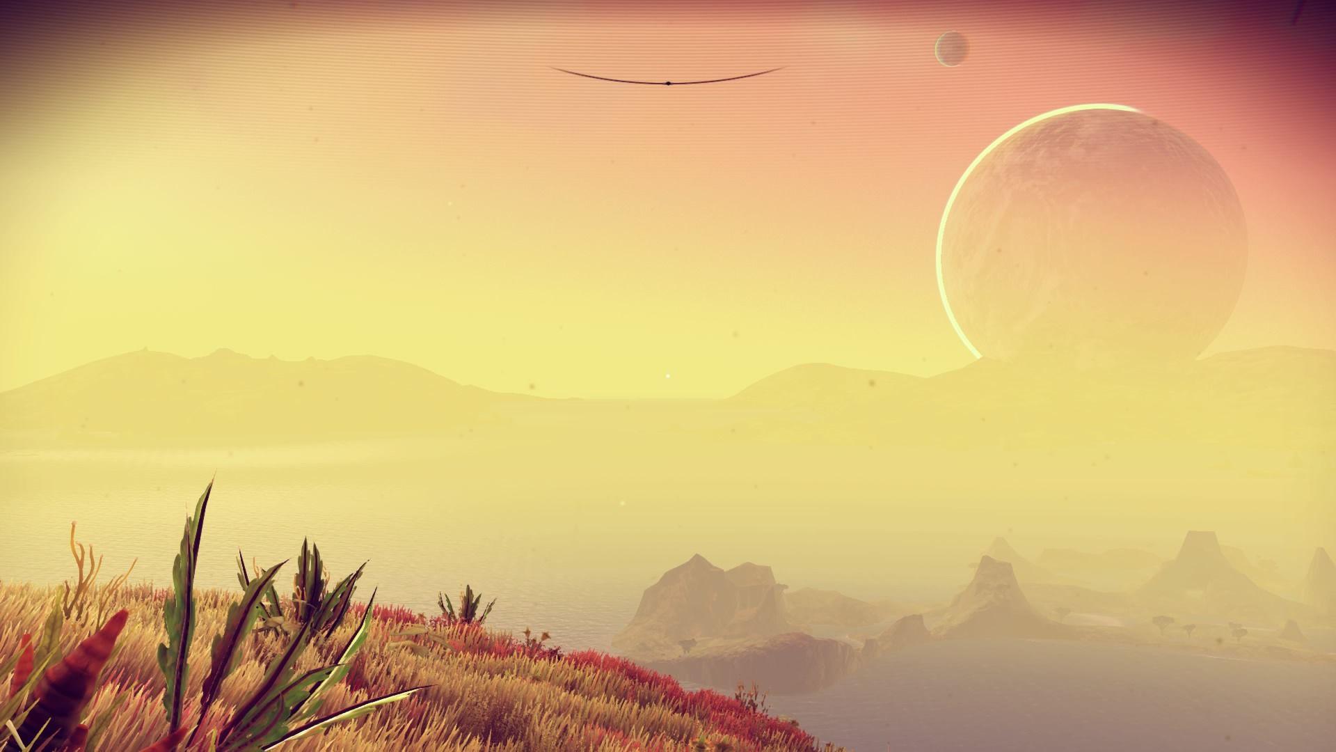 1920x1080 Waiting for base building patch. Cotton Candy skies. Perfect world