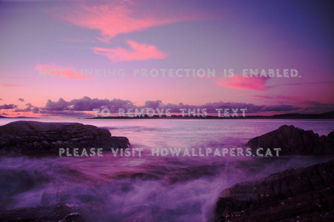 1161x774 cotton candy sky purple shore clouds nature