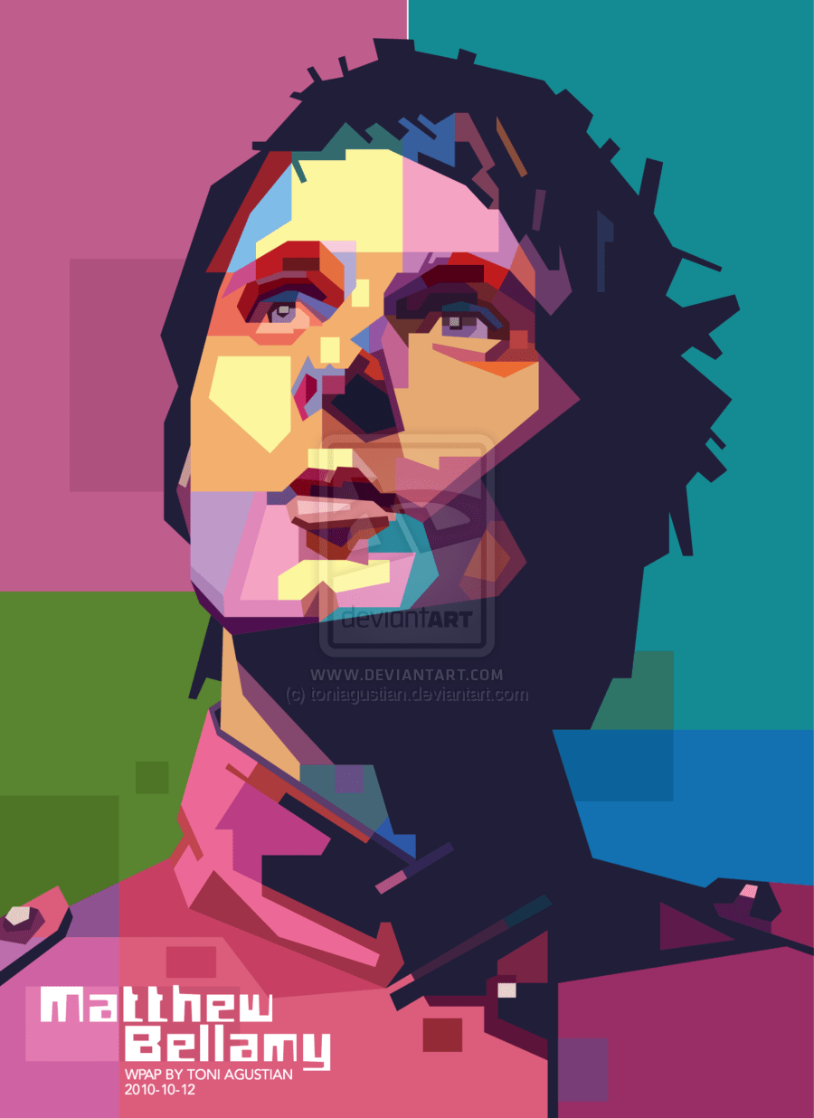 900x1236 MATT BELLAMY BY TONI. Muse art, Wpap art, Wpap