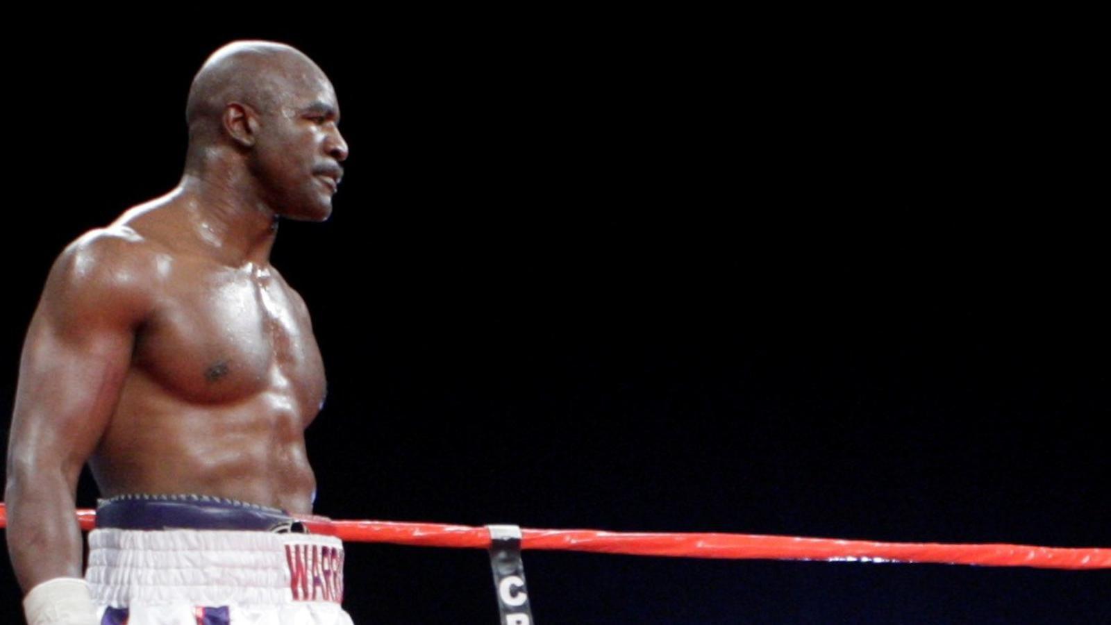 1600x900 Evander Holyfield Backstage At RAW