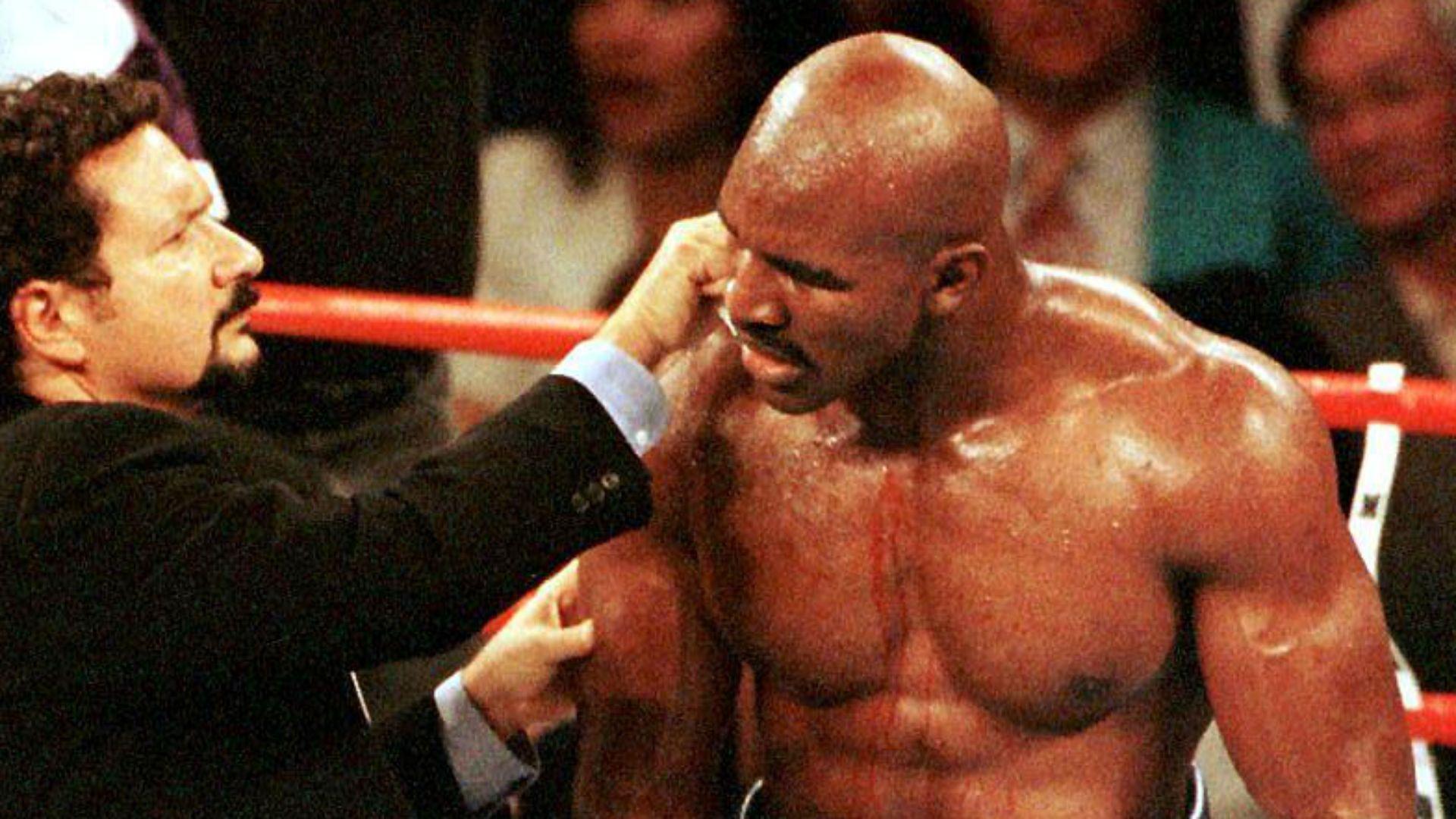 1920x1080 What happened to Evander Holyfield's ear after 'The Bite'? He doesn't know