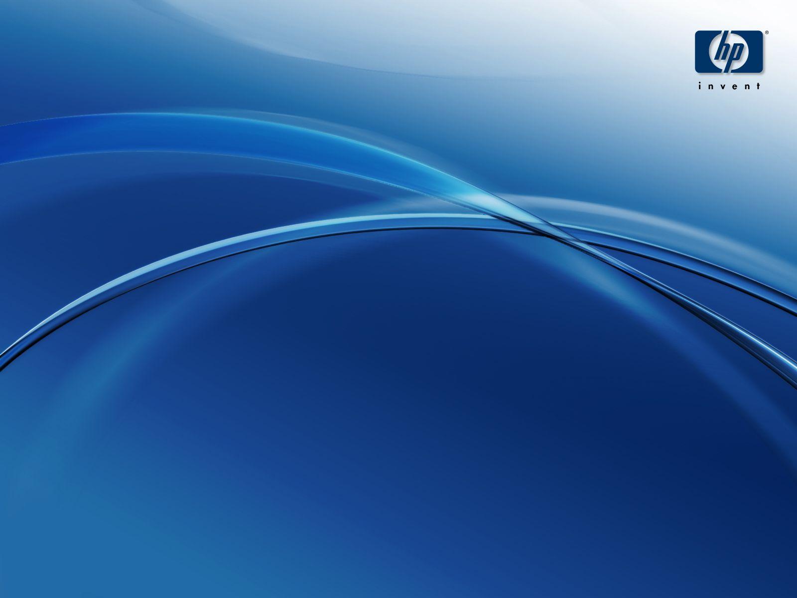 1600x1200 HP clean blue desktop PC and Mac wallpaper