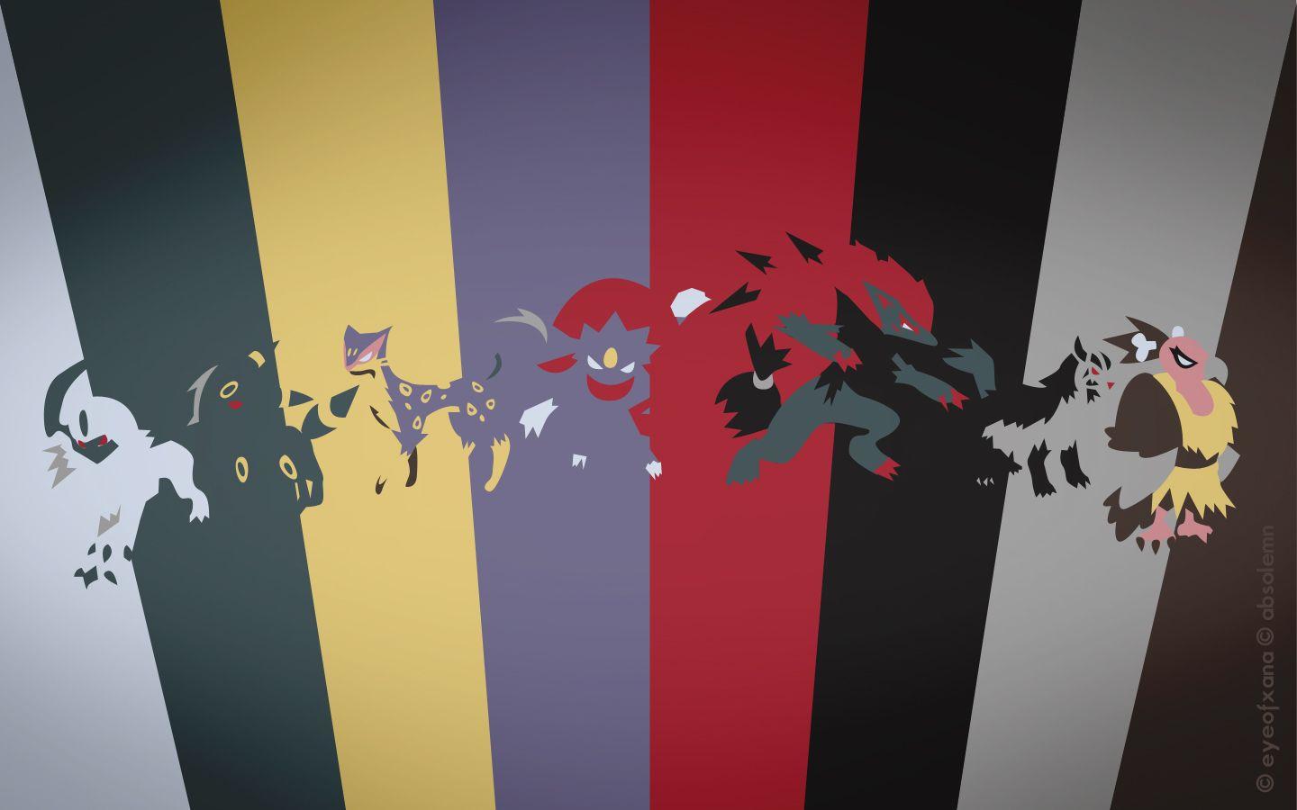 1440x900 Ghost Pokemon Wallpaper