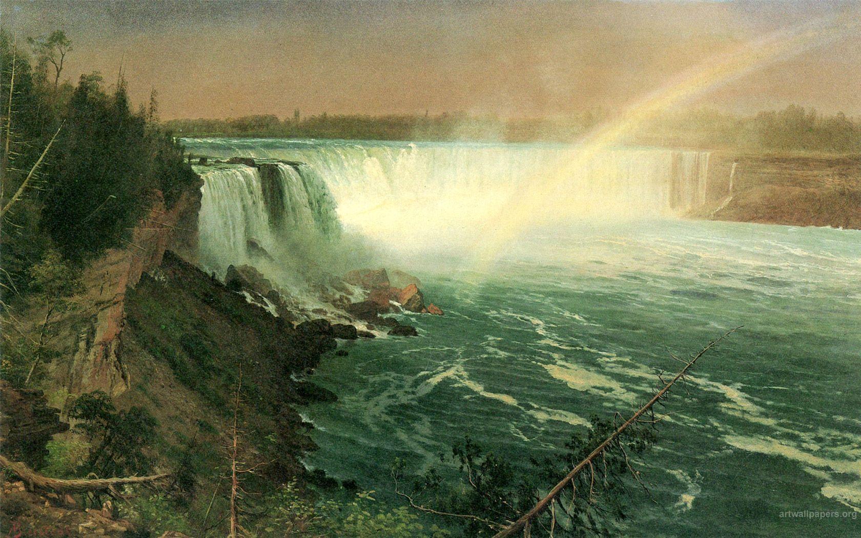 1680x1050 Albert Bierstadt Wallpaper, Art, Paintings, Desktop Wallpaper