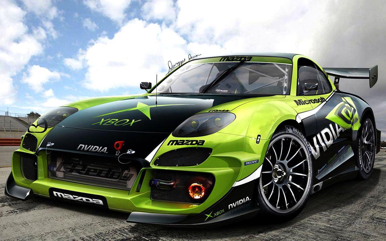 1280x800 Wallpaper of Mazda Rally and Racing Sports Cars