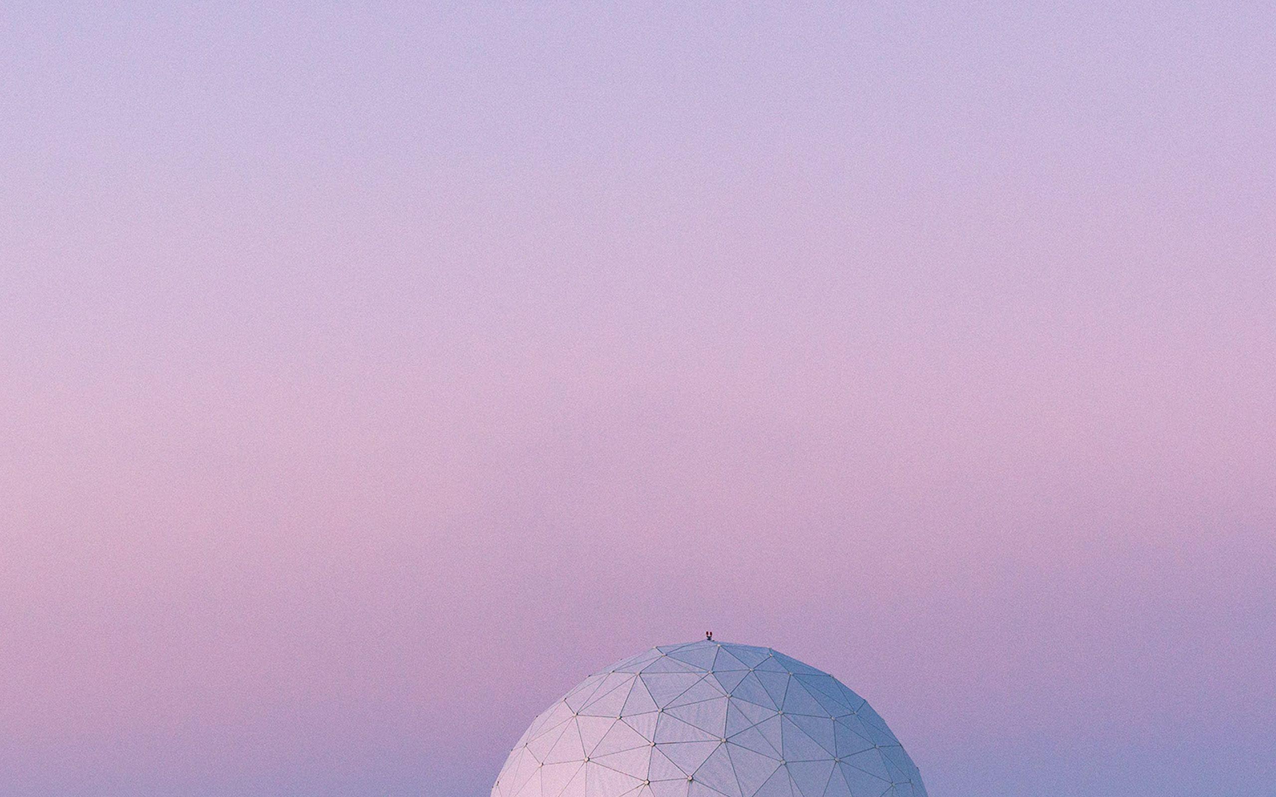 2560x1600 wallpaper for desktop, laptop. simple sky round pink gradation pattern background