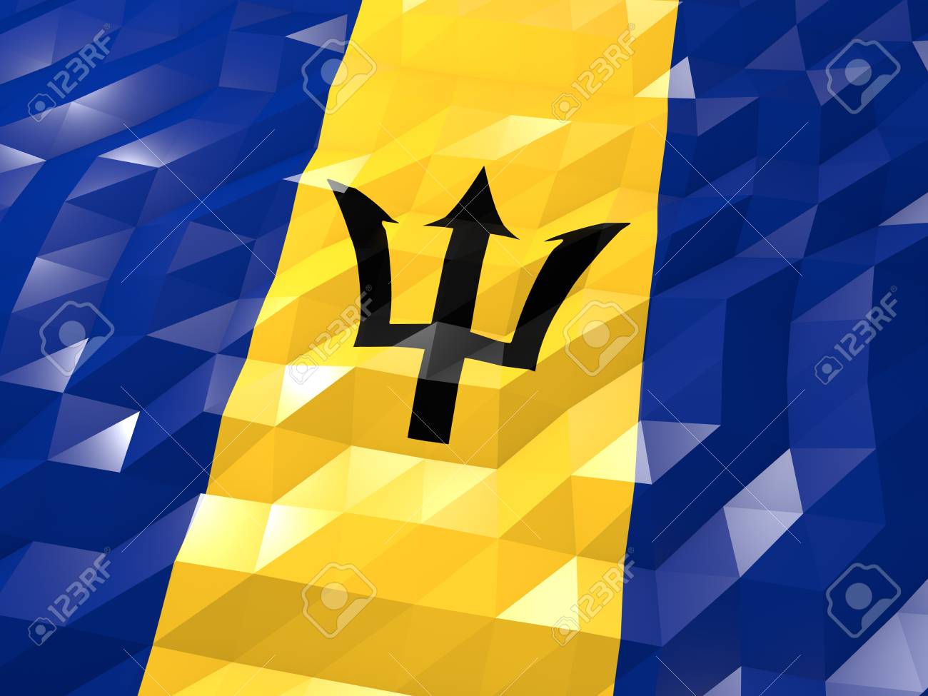 1300x975 Free download Flag Of Barbados 3D Wallpaper Illustration National Symbol [1300x975] for your Desktop, Mobile & Tablet. Explore Barbados Flag Wallpaper. Barbados Flag Wallpaper, Barbados Wallpaper, Flag Background Wallpaper