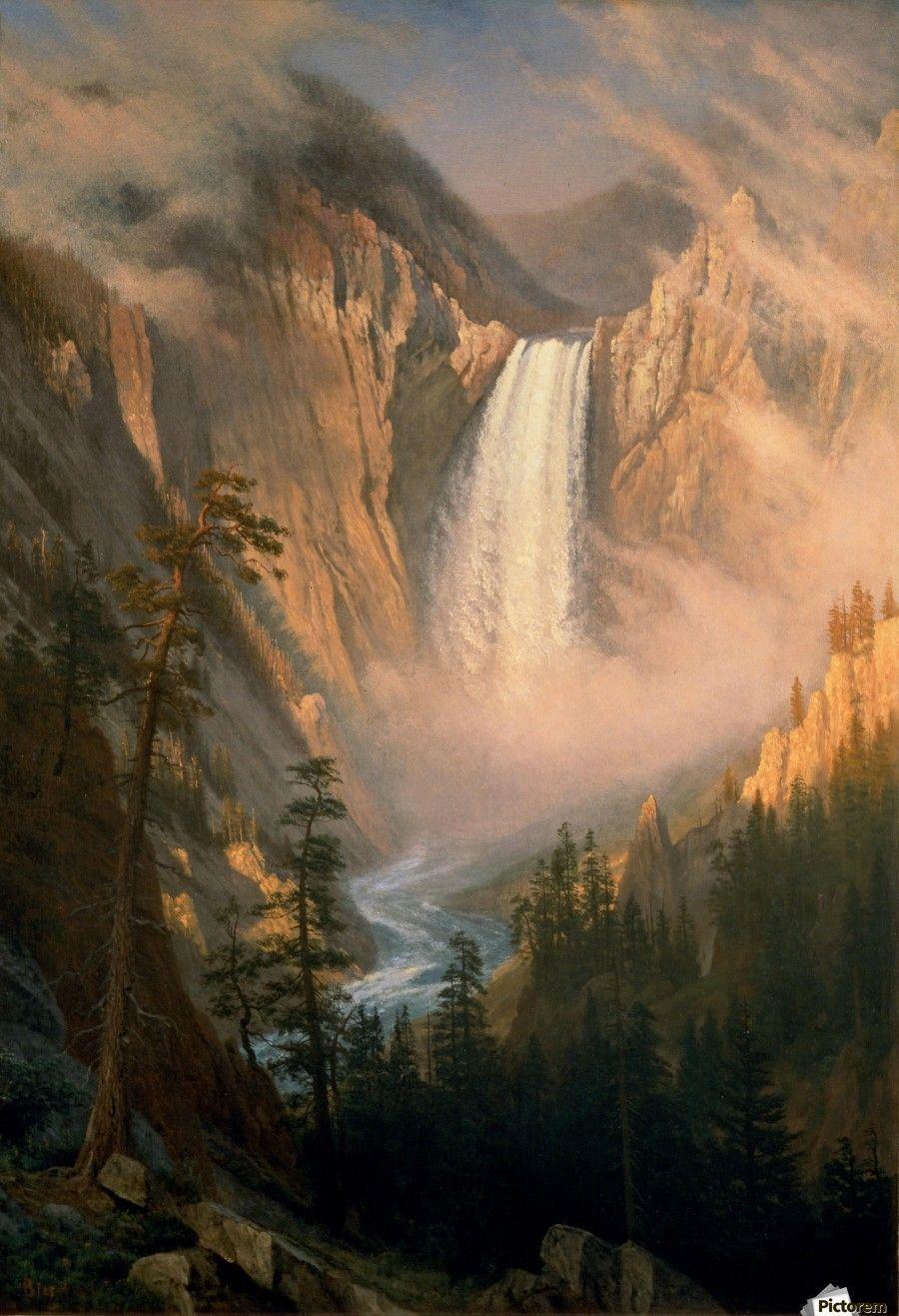 900x1317 Yellowstone Falls