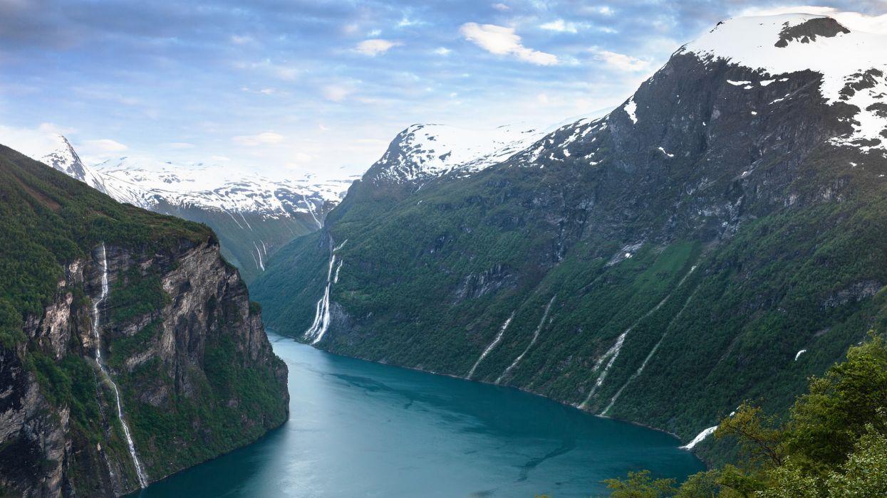 1245x700 Mountains landscapes nature norway rivers fjord wallpaperx1440