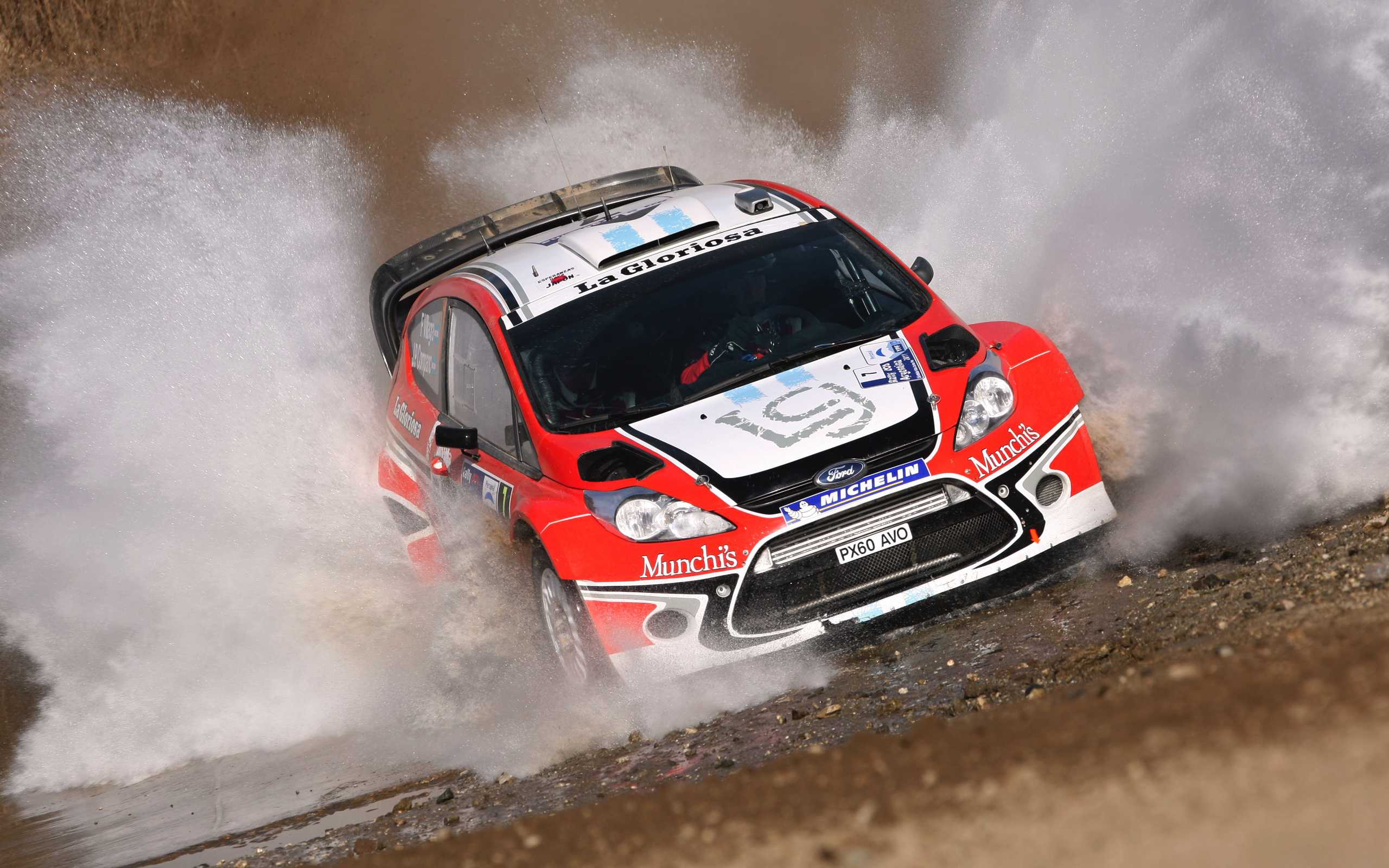 2560x1600 Wallpaper For Car Wrc Fiesta Rally Ford Cars Speed Race Racing
