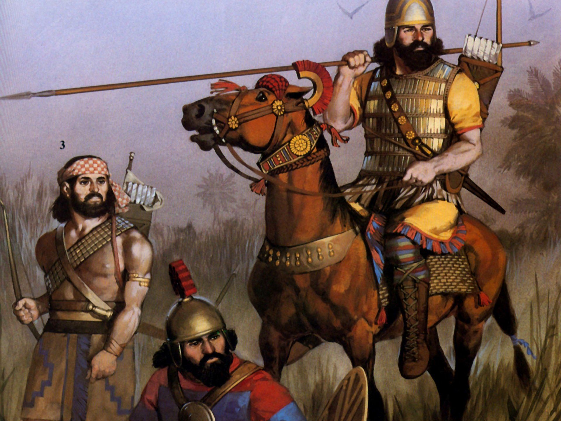 1920x1440 Download Assyrian Soldier Military Historic HD Wallpaperx2839