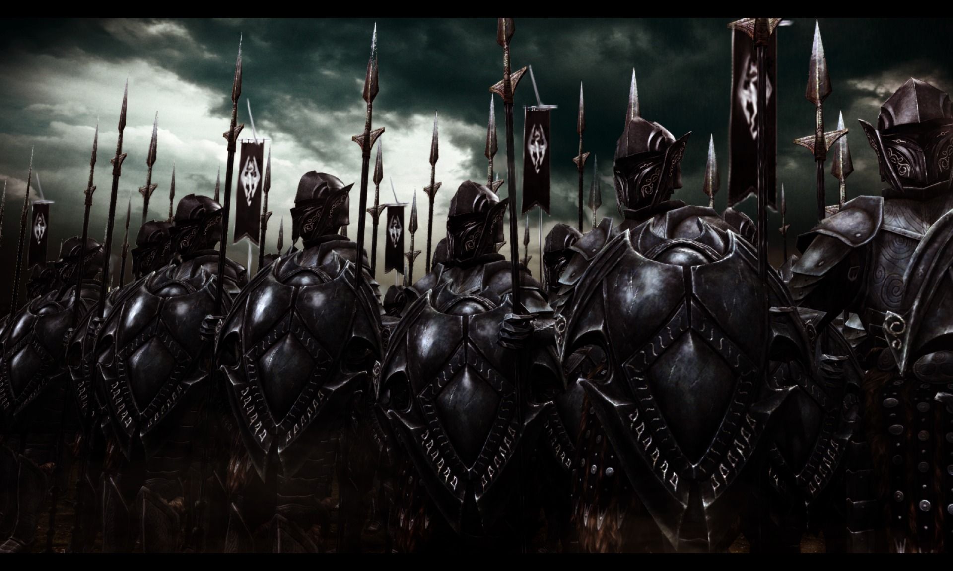 1920x1152 Wallpaper The Elder Scrolls V: Skyrim Army The Elder Scrolls: Fan site