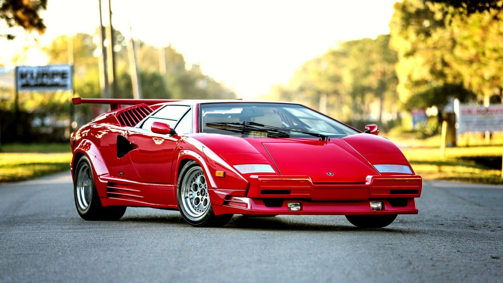 1920x1080 Old Lambo Wallpaper